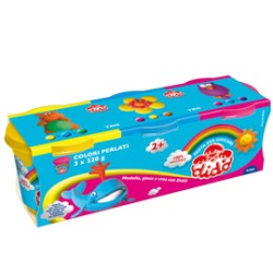 TRIS BARATTOLI DIDO 220GR GIALLO-MAGENTA-BLU