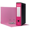Registratore ESSENTIALS G75 fucsia dorso 8cm f.to protocollo ESSELTE - Conf da 6 pz.