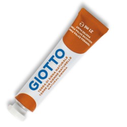 TEMPERA GIOTTO TUBO 7 (21ML) TERRA DI SIENA NATURALE 20 - Conf da 6 pz.