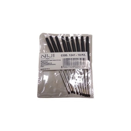 REFILL PER MINI SFERA 1301 NERO LEBEZ ART. 1241 - Conf da 10 pz.