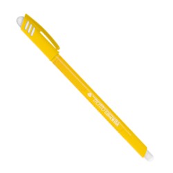 Penna sfera cancellabile CANCELLIK 1,0mm giallo TRATTO - Conf da 12 pz.