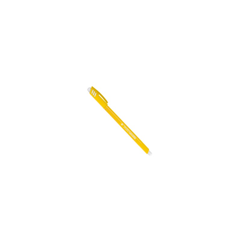 Penna sfera cancellabile CANCELLIK 1,0mm giallo TRATTO - Conf da 12 pz.