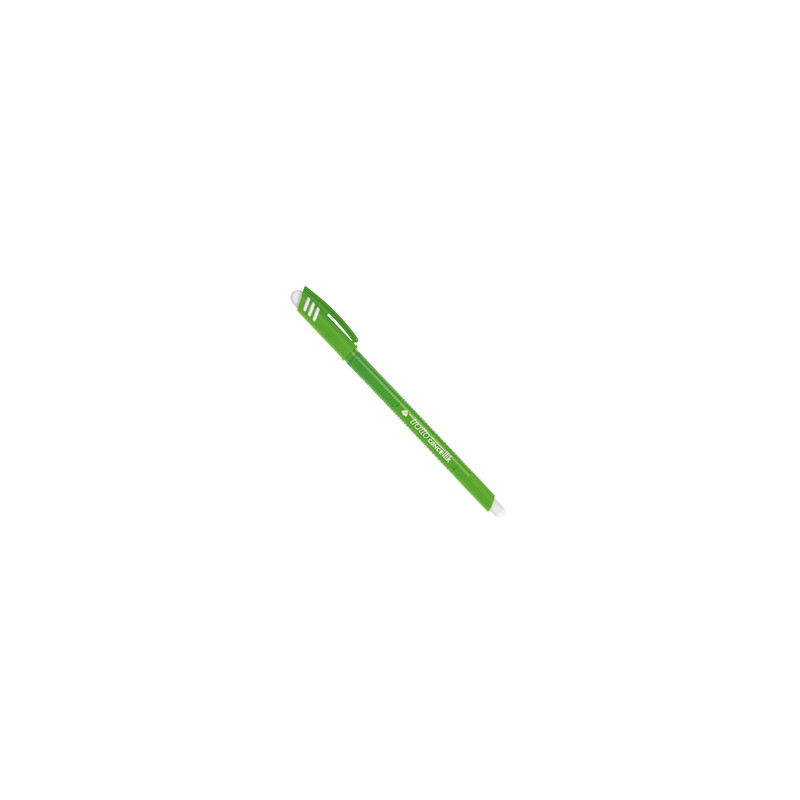 Penna sfera cancellabile CANCELLIK 1,0mm verde chiaro TRATTO - Conf da 12 pz.