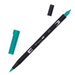 Pennarello Tombow ABT Dual Brush 373 sea blue - Conf da 6 pz.