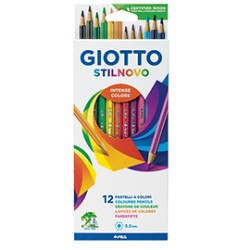 ASTUCCIO 12 PASTELLI STILNOVO GIOTTO