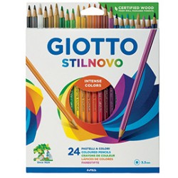 ASTUCCIO 24 PASTELLI STILNOVO GIOTTO