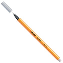 PENNARELLO STABILO POINT 88/94 GRIGIO CHIARO - Conf da 10 pz.