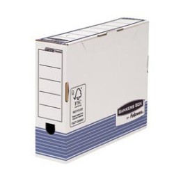 SCATOLA ARCHIVIO A4 DORSO 80MM BANKERS BOX SYSTEM - Conf da 10 pz.