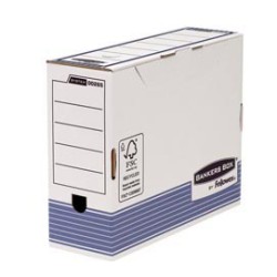 SCATOLA ARCHIVIO A4 DORSO 100MM BANKERS BOX SYSTEM - Conf da 10 pz.