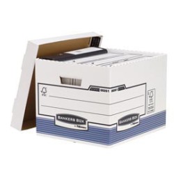 SCATOLA ARCHIVIO C/COPERCHIO BANKERS BOX SYSTEM - Conf da 10 pz.