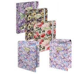 Cartella progetti con elastico 26x34cm dorso 3cm Pigna Nature Flowers - Conf da 6 pz.