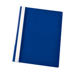 CARTELLINA PPL CON FERMAFOGLI 21X29,7 BLU REPORT FILE ESSELTE - Conf da 25 pz.