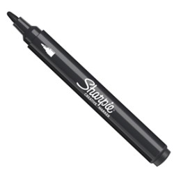 Marcatore acrilico Creative Marker punta tonda nero Sharpie - Conf da 6 pz.