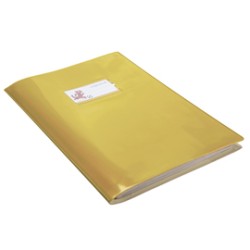 Coprimaxi PVC laccato coprente Colorosa c/alette 21x30cm oro RiPlast - Conf da 25 pz.