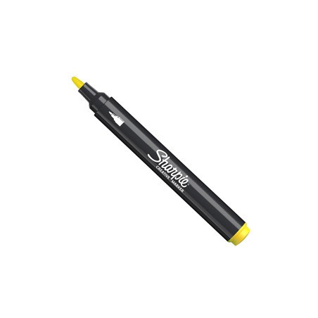 Marcatore acrilico Creative Marker punta tonda giallo Sharpie - Conf da 6 pz.