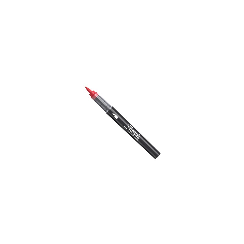 Marcatore acrilico Creative Marker punta pennello rosso Sharpie - Conf da 6 pz.