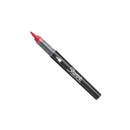 Marcatore acrilico Creative Marker punta pennello rosso Sharpie - Conf da 6 pz.