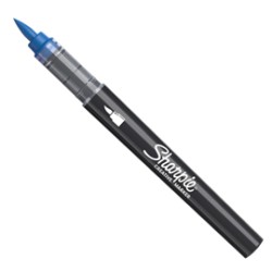 Marcatore acrilico Creative Marker punta pennello blu Sharpie - Conf da 6 pz.