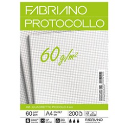 Protocollo 4mm 200fg 60gr f.to A3 chiuso (21x29,7cm) Fabriano