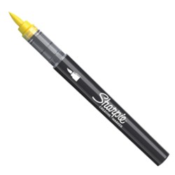 Marcatore acrilico Creative Marker punta pennello giallo Sharpie - Conf da 6 pz.