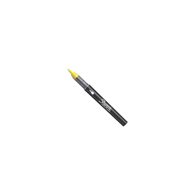 Marcatore acrilico Creative Marker punta pennello giallo Sharpie - Conf da 6 pz.
