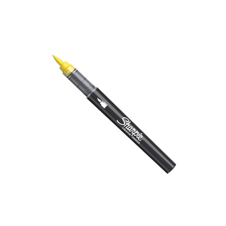 Marcatore acrilico Creative Marker punta pennello giallo Sharpie - Conf da 6 pz.