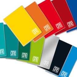 MAXIQUADERNO 210x297mm A4 20fg+1 80gr 5mm ONE COLOR BLASETTI - Conf da 10 pz.