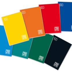 MAXIQUADERNO 210x297mm A4 18fg+1 100gr 1rigo ONE COLOR BLASETTI - Conf da 10 pz.