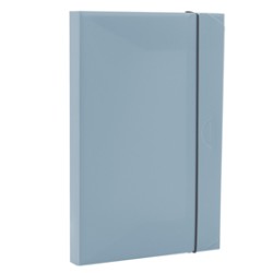 Cartella progetto HOLOS dorso 3cm in PP azzurro 34,5x23,5x3cm Fellowes