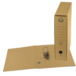 REGISTRATORE ECO NEW CAMOSCIO DORSO 8CM F.TO PROTOCOLLO - Conf da 12 pz.