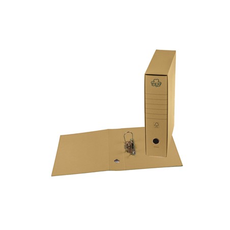 REGISTRATORE ECO NEW CAMOSCIO DORSO 8CM F.TO PROTOCOLLO - Conf da 12 pz.
