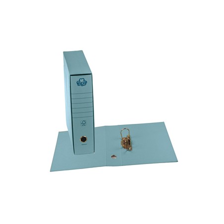 REGISTRATORE ECO NEW AZZURRO DORSO 8CM F.TO PROTOCOLLO - Conf da 12 pz.