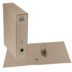 REGISTRATORE ECO NEW GRIGIO DORSO 8CM F.TO PROTOCOLLO - Conf da 12 pz.