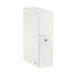 Scatola progetto WOW dorso 10cm bianco metal LEITZ - Conf da 5 pz.