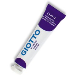 TEMPERA GIOTTO TUBO 7 (21ML) VIOLETTO 19 - Conf da 6 pz.