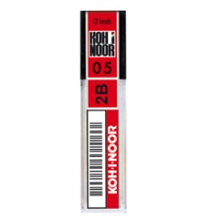 ASTUCCIO 12 MICROMINE 0,5mm 2B E205 KOHINOOR - Conf da 12 pz.