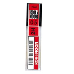 ASTUCCIO 12 MICROMINE 0,5mm 2H E205 KOHINOOR - Conf da 12 pz.