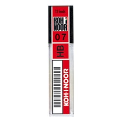 ASTUCCIO 12 MICROMINE 0,7mm HB E207 KOHINOOR - Conf da 12 pz.