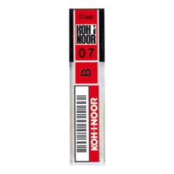 ASTUCCIO 12 MICROMINE 0,7mm B E207 KOHINOOR - Conf da 12 pz.