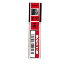 ASTUCCIO 12 MICROMINE 0,7mm 2H E207 KOHINOOR - Conf da 12 pz.