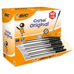 Dispenser value pack 90+10 penna sfera CRISTAL