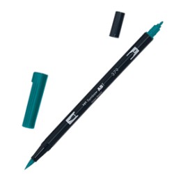 Pennarello Tombow ABT Dual Brush 379 jade green - Conf da 6 pz.