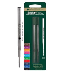 Blister 2 refill per SFERA Montblanc  NERO PUNTA MEDIA