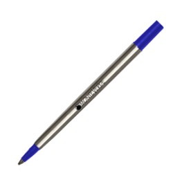 Blister 2 refill in metallo per ROLLER Parker  BLU PUNTA FINE