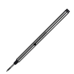 Blister 2 refill in metallo per ROLLER Montblanc  NERO PUNTA MEDIA