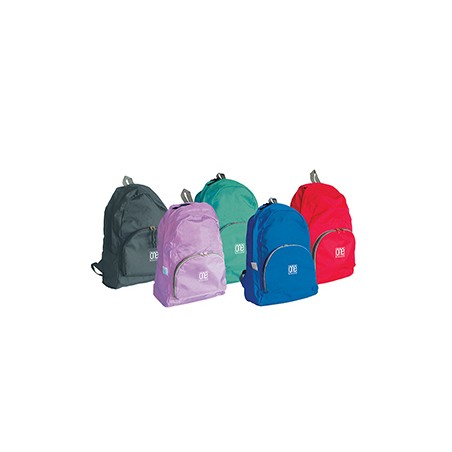 Zainetto ripiegabile colori assortiti One Color Blasetti - Conf da 10 pz.