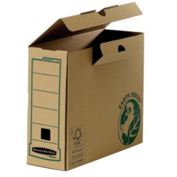 Scatola archivio A4 dorso 100mm Banker Box Earth series - Conf da 20 pz.