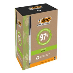 SCATOLA 60 PENNE A SFERA BIC NERO 1.0MM