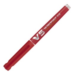ROLLER HI-TECPOINT V5 RICARICABILE ROSSO PILOT