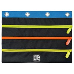 Astuccio Tutto in Uno 27,5x20cm colori assortiti Blasetti - Conf da 12 pz.